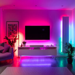 Tcp Smart Strip Light Rgbic Ip20 5M Uk With Customisable Colors And Effects For Flexible Indoor Lighting - thumbnail 3