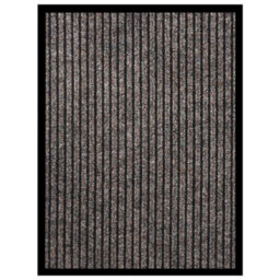 Berkfield Doormat  Striped Beige 40X60 Cm - thumbnail 1