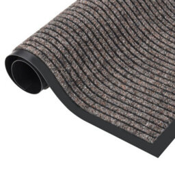 Berkfield Doormat  Striped Beige 40X60 Cm - thumbnail 4