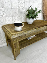 Downton Interiors Silver Arched Metal Frame Mirror Wall & Floor Standing  145 X 45Cm - Soho Collection - thumbnail 2