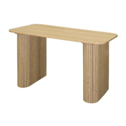 Home Source Monroe Modern Oak Effect Home Office Computer & Writing Desk - thumbnail 5
