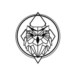 Decortie Modern Metal Wall Art Owl Theme Home Ornament Decorative Minimalist Design Hanging Wall Sculpture, Black - thumbnail 2
