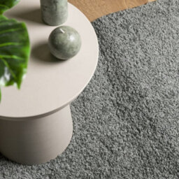 Berkfield Shaggy Rug Pamplona High Pile Modern Green 160X160 Cm - thumbnail 7