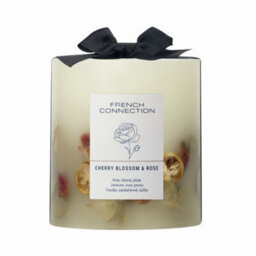 French Connection Botanical Infused Cherry Blossom & Rose Candle 660G - thumbnail 2