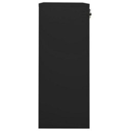 Berkfield Durable Office Cabinet Black 90X40X102 Cm Steel - thumbnail 3