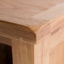 Surrey Oak 5 Tier Narrow Bookcase - By Roseland Furniture - thumbnail 7