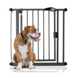 Bettacare Auto Close Pet Gate, 75Cm - 82Cm, Slate Grey, Pressure Fit Stair Gate For Dog & Puppy - thumbnail 1