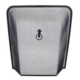 AB Tools Fire Guard Black Spark Guard Freestanding Fireside Fine Mesh Protector Screen - thumbnail 2