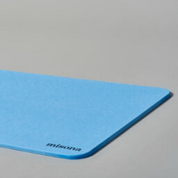 Misona Stone Bath Mat 39 X 60Cm - Quick Dry Diatomite Bathroom Mat (Blue) - thumbnail 1