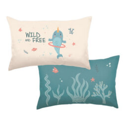 rucomfy Beanbags Rucomfy Under The Sea Cushion 50X30Cm - Soft Decorative Throw Pillow For Kids - thumbnail 3
