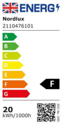 Nordlux Oja Plastic Ceiling Light 25,000 Hrs White,mains Led - thumbnail 6