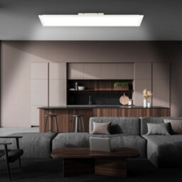 Briloner White Led Panel Bathroom Ceiling Light 100Cm Dimmable Remote Control Cct Ip44 - thumbnail 8