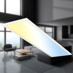 Briloner White Led Panel Bathroom Ceiling Light 100Cm Dimmable Remote Control Cct Ip44 - thumbnail 3