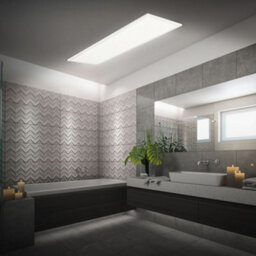 Briloner White Led Panel Bathroom Ceiling Light 100Cm Dimmable Remote Control Cct Ip44 - thumbnail 7