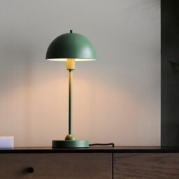 Luminosa Lighting Luminosa Saroma Complete Table Lamp, Matt Myrtle Green Paint - thumbnail 2