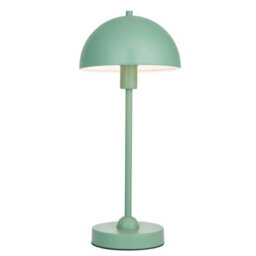 Luminosa Lighting Luminosa Saroma Complete Table Lamp, Matt Myrtle Green Paint - thumbnail 1
