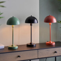 Luminosa Lighting Luminosa Saroma Complete Table Lamp, Matt Myrtle Green Paint - thumbnail 4