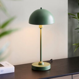 Luminosa Lighting Luminosa Saroma Complete Table Lamp, Matt Myrtle Green Paint - thumbnail 3