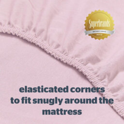 Silentnight Safe Nights Moses Basket Fitted Sheet, Pink, Pack Of 2 - thumbnail 6