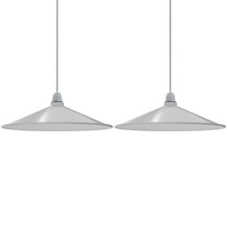 2Pack Cone Lamp Shade Pendant Light Fixtures 22Cm Metal Replacing Hanging Lampshade - thumbnail 1