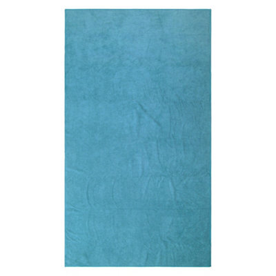 Mountain Warehouse Giant Micro-Towelling Towel Teal (One Size) - image 1