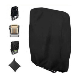 2Pcs Folding Garden Chair Cover - Waterproof Protective For - thumbnail 1