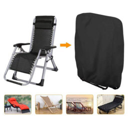 2Pcs Folding Garden Chair Cover - Waterproof Protective For - thumbnail 2
