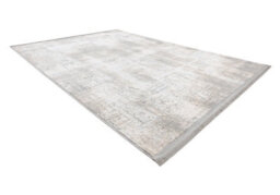 RugsX Modern Carpet Tuls Structural, Fringe 51231 Vintage Ivory / Grey 80X150 Cm - thumbnail 3
