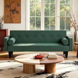 Fabric Sofa Bed 3 Seater Click Clack Living Room Recliner Couch Sofa Living Room - thumbnail 6