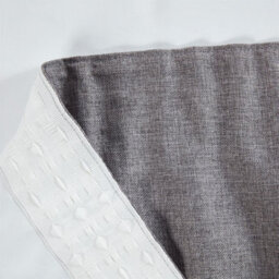 "Sundour Eclipse Blackout Pencil Pleat Curtains Grey 90X72""" - thumbnail 3