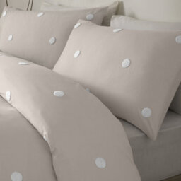 Appletree Dot Garden 100% Cotton Embellished Duvet Cover Set - thumbnail 3