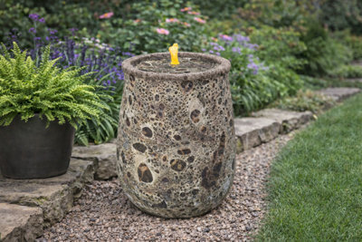 Outdoor Living UK Altico Priya Fossil Brown Water Feature With Cover