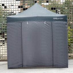 Gr8 Garden Commercial Grade Grey Pop Up Gazebo Waterproof Heavy Duty Market Stall Tent 3X3M - thumbnail 5