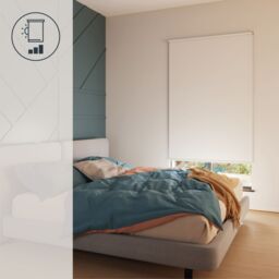 GoodHome Boreas Corded Off White Blackout Roller Blind (W)160Cm (L)180Cm - thumbnail 6