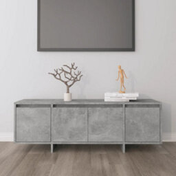 Walplus Tv Cabinet Concrete Grey 120X30X40.5 Cm Engineered Wood