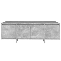 Walplus Tv Cabinet Concrete Grey 120X30X40.5 Cm Engineered Wood - thumbnail 5