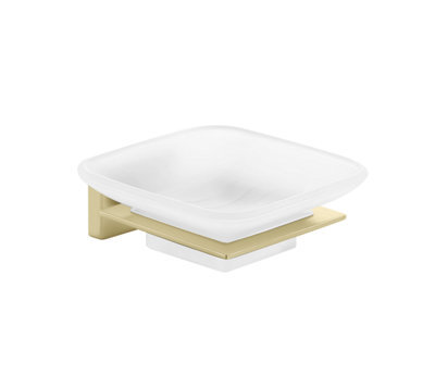 Iflo Quebec Soap Dish Holder Brushed Brass
