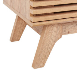 Beliani Astra Tv Stand In Matt Light Brown - Wide Storage Cabinet With Cable Management And Drawers - thumbnail 9