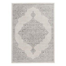 The Rugs Montana Cream Grey Oriental Area Rug And Runner Soft Durable Pet Friendly Easy To Clean Living Room Bedroom 3724G - thumbnail 1
