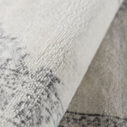 The Rugs Montana Cream Grey Oriental Area Rug And Runner Soft Durable Pet Friendly Easy To Clean Living Room Bedroom 3724G - thumbnail 3