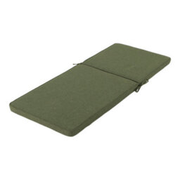 GoodHome Tiga Olive Green Outdoor Rectangular High Back Seat Cushion (L)108Cm X (W)45.5Cm - thumbnail 1
