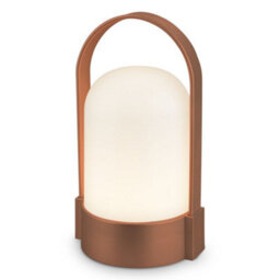 Briloner Brown Led Camping Lamp Rechargeable Tent Light Touch Dimmer 1W Ip44 Portable Handle - thumbnail 1