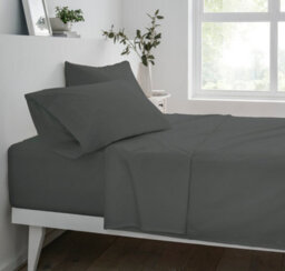 Smart Living Super Soft Easy Care Polycotton Bed Linen Luxury Bedding 25Cm Deep Bedsheet Non Iron Fitted Sheet Or Pillowcase Pair