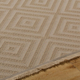 Livabliss Mystery-Washable Tan Beige Ivory Modern Living Dining Jute Rug 79 X 152 Cm Easy Care, Non Shedding - thumbnail 3