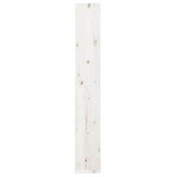 Berkfield Book Cabinet/room Divider White 60X30X199.5 Cm Solid Wood Pine - thumbnail 6