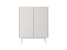 Arte Frisk Highboard Cabinet  - Stylish Living Room Furniture (H)1220mm (W)970mm (D)370mm - Cashmere Beige - thumbnail 5