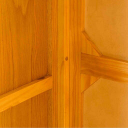 London Oak Double Wardrobe With Drawer - By Roseland Furniture - thumbnail 9