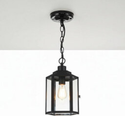 Black Ceiling Rose With Hook Pendant Light Fitting 105mm Metal Round Canopy Cover Plate With Accessories For Chandeliers Planters - thumbnail 6