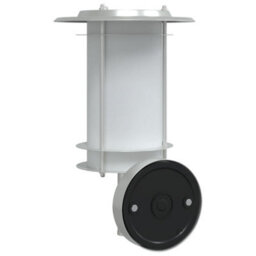 Walplus Outdoor Wall Light Silver Stainless Steel - thumbnail 6