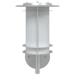 Walplus Outdoor Wall Light Silver Stainless Steel - thumbnail 4